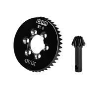 20Cr Steel Spiral-Cut Ring & Pinion Gear Set 43T/12T/1.0 Mod For Axial 1:6 SCX6 Jeep JLU Wrangler / SCX6 Trail Honcho 4X4 Rock Crawler Upgrades