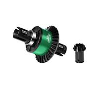 20Crintih Steel + Aluminio 7075 Aleación delantera o trasera diferencial completo 30/9T para Arrma 1:5 KRATON 8S EXB/Outcast 8S EXB - Verde
