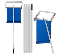20Ft Snow Roof Rake,Aluminium Snow Rake With Snow Slide And Telescoping Pole,Easy To Use With Wheels,Safe And Labor-Saving,For Clearing Roof, Vehicle Snow And Leaves, HUANGHAIQIU