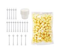 20g Cera depilatoria nasal, kit completo, Quita Pelos de Nariz Simple y Fácil