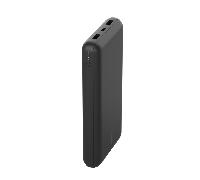 Belkin Cargador USB-C Portátil de 20 000 mAH, Batería Externa 20K con Puerto USB-C de Salida/Entrada, 2 Puertos USB-A y Cable USB-C a USB-A para iPhone, Galaxy y Otros - Negro