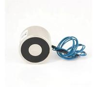 20KG 34/25 DC 6V 24V 12V electroimán de elevación solenoide lechón que sostiene el imán eléctrico 1 Uds(12V)