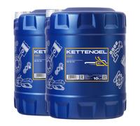 20L 2x 10 Litro Mannol Aceite Cadena Mineral Universal para Motosierra