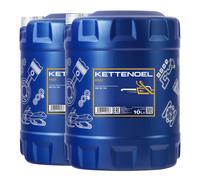 20L 2x 10 Litro Mannol Aceite Cadena Mineral Universal para Motosierra