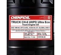 20L CHEMPIOIL Marcha Suave aceite motor CH-6 Camión Ultra Eco Uhpd 10W-40
