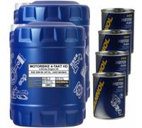 20L mannol aceite motor Motorrädöl 7830 Motocicleta 4-Takt HD Api Sl In lush