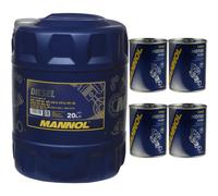 20L MANNOL Aceite Motor SAE 15W-40 DIESEL Limpieza De Motor