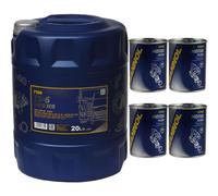 20L MANNOL TS-6 Uhpd Eco 10W-40 APICI-4 / Sl Sintético Lavado de Motor Flusch