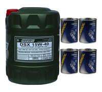 20L Original FANFARO Dsx 15W-40 Api CG-4 / Sl aceite motor Engine Oil Flusch