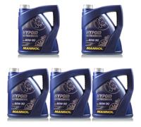 20L Original MANNOL Hipoide Aceite de Engranaje 80W-90 Api Gl 4 / 5 Ls MN8106-4