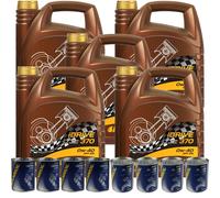 20L pemco idrive 370 0W-40 aceite motor Api Sn Acea A3/B4 Incl. de Motor Flusch