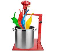 20L Pneumatic Paint Mixer S5 Gal Tirrer Air Powered Liquid Mixer Agitator Lifting Hand-Held Coating Mixing Machine 2600R/Min For Paint Mixing in Paint Factory, Home Industry, Food Industry, HUANGHAI
