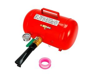 20L Tyre Inflator Ruedas Coche con Manómetro de Presión de Aire Preciso, Talonador de Neumaticos Air Blaster Booster Tool Tyre