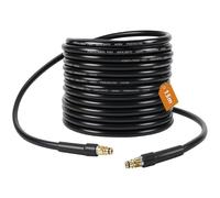 20M manguera de Alta Presión Compatible con Karcher K2 K3 K4 K5 K6 K7, Manguera de Alta Presión 180Bar con Conector Rápido,Ideal para Lavar Coches, Jardines, Fachadas y Suelos