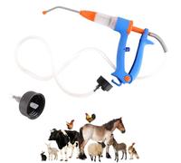 20ML Veterinary Medicine Filling Device, Continuous Drench Gun Adjustable Dosing Device, Veterinary Drug Dispenser with Adjustable Dosage, Autonomous Feeding Tool, for Pig Bull Sheep Poultry (B)