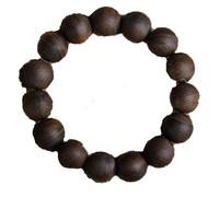 20mm 12 beads,Lllunimon Pulsera de madera de agar natural de lujo Brunei Pulseras permanentes de oud con aroma a madera de agar para hombres, mujeres, pulsera de cuentas de Mala, oración de meditación