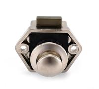 20mm Camper Car Push Lock Caravana Motor Gabinete Cajón Pestillo Botón Cerraduras 5 Unids(Pearl nikel)