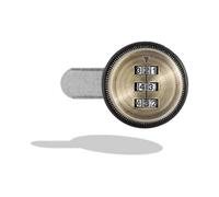 (20mm) Code Combination Cam Lock, 3 Digit Mechanical Password Lock, Keyless Mailbox Lock, Retro Cabinet Drawer Password Code Lock