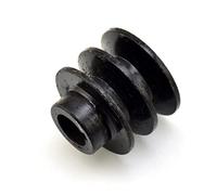 20mm ID 35mm OD V-Belt Polea Bore Die Doble ranura para 168F 170F GX110 GX120 GX160 GX200 7 motores ATV