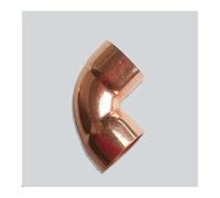 20mm Inner Dia x1.5mm Thickness Scoket Weld Copper End Feed 90 Deg Elbow Coupler Plumbing Fitting Water Gas Oil