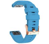 20mm Smart Watch Band Straps For Garmin Fenix 7S/5S Plus/6S/6S Pro Quick Release Strap Silicone Bracelet Rose gold Accessories