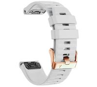20mm Smart Watch Band Straps For Garmin Fenix 7S/5S Plus/6S/6S Pro Quick Release Strap Silicone Bracelet Rose gold Accessories