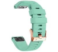 20mm Smart Watch Band Straps For Garmin Fenix 7S/5S Plus/6S/6S Pro Quick Release Strap Silicone Bracelet Rose gold Accessories