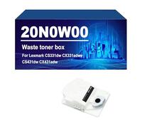 20N0W00 Caja De Tóner Residual Compatible con Impresoras para Lexmark CS331dw, CX331adwe, CS431dw Y CX431adw,20N0W00-1 Pack