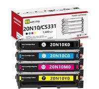 20N10 CS331 CX331 - Cartucho de tóner de repuesto para Lexmark CX431, CS431 | CS331dw, CS431dw, CX331adwe, CX431adw CX331, CS331 Series Impresora láser compatible con 20N10K0 20N10C0 20N10M0 20N10Y0
