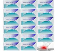 20Pack toallitas desechables de cuidado personal amigables con la piel de lujo; Toallas húmedas antibacterianas antipruriticas; Toallas de aseo de piel sensible para el hogar, viajes, uso diario