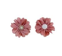 20pc DIY Handmade Accessories, Fashion Three-dimensional Flowers, Hair Corsage Clothes Hat Decoration Retro Style(Color-08)