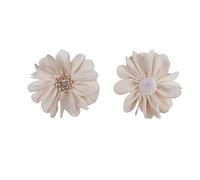 20pc DIY Handmade Accessories, Fashion Three-dimensional Flowers, Hair Corsage Clothes Hat Decoration Retro Style(Color-02)