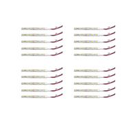 20Pcs 10cm Impermeable 5050 Luces de Tira Llevadas 12V Caravana Coche
