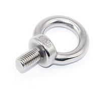 20PCS Anillo de elevación Tornillos de ojo Rosca macho Cable Sujeción 304 Acero inoxidablePack-of-20, M3