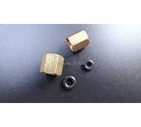 20pcs Buffer Screw DX4 Large Copper Buffer Cap Screw Screw Attach to Buffer DX5 DX4 with Ink Tube 4(OD) 3(ID)