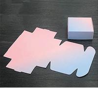 20pcs Caja de Papel Floral Hecho a Mano Jabón Artesanía Joyería Regalo de Boda Caja de Embalaje (10,75x75x30mm)