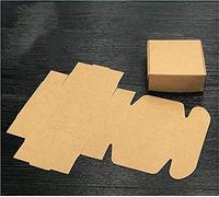 20pcs Caja de Papel Floral Hecho a Mano Jabón Artesanía Joyería Regalo de Boda Caja de Embalaje (14,65x65x30mm)