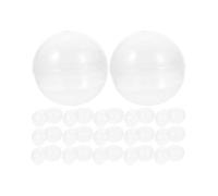 20Pcs Claw Machines Toy Storage Balls Transparent Fillable Balls Displaying Round Clear Balls