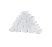 20pcs Cleaning Eraser Sponge Magic Multi Surface Power Scrubber - Bathtub, Floor, Baseboard, Bathroom, Wall Cleaner (20)