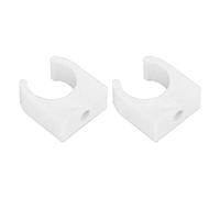20pcs Clips Abrazaderas para Tuberías 16/20/25/32 Mm Tubería en Forma de U Abrazadera PPR Tubería de Plástico de Aluminio Tubería de Agua Clips Fijos Soporte de Tubería de Agua(20mm+screw 20pcs)