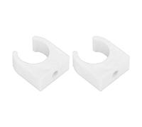 20pcs Clips Abrazaderas para Tuberías 16/20/25/32 Mm Tubería en Forma de U Abrazadera PPR Tubería de Plástico de Aluminio Tubería de Agua Clips Fijos Soporte de Tubería de Agua(20mm+screw 20pcs)