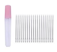 20pcs De Piel, La Aguja De La Mano Agujas De Coser Cuero De Agujas Triangular Grande De Cuero De Piel De Ojos De Aguja De Costura Forma Piel Especial Herramientas Aguja De Coser