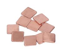 20PCS Disipador de Calor de Cobre Puro Enfriador de Placa de Cobre Disipador de Calor Disipador de Calor Almohadilla de Cuña Disipación de Calor Rápida Térmico Kit(1,8 mm)