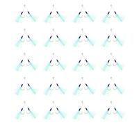 20pcs Double Assist Recambio Anzuelo Pescado Jigging Señuelos Artificiales Hook Set Assist Gancho de Pesca Anzuelo de Pesca Jigging Anzuelo