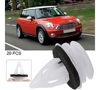 20Pcs los clips del coche parachoques plástico Menaje Auto plástico Fastener Duokon Door Panel Trim Clips, Interior del automóvil Panel de la puerta delantera y trasera Clips para 323Ci 2000
