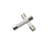 20PCS/lot Fast Blow Ceramic Fuse 5 * 25mm Fuse 250V 1A 2A 3A 4A 6A 8A 10A 15A 20A 25A 30A 5x25(6A)