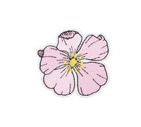 20PCS/Lots Flowers Letter Wave Computer Embroidery Label Patch Rainbow Cactus Cloth Iron-on(10PCS color1)