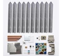 20PCS Low Temperature Universal Welding Rod, Powder Cored Aluminium Welding Rods, Easy Melt Magic Welding Rods for Copper Iron Aluminium Stainless Steel, Metal Ceramic Plastic Repair (20PCS)