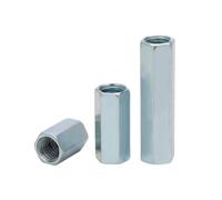 20pcs M3 separadores hexagonales hembra-hembra de acero al carbono cincado