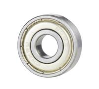 20pcs Miniature Ball Bearings, Metal Shielded, Suitable for industrial machinery, as a bearing replacement, low noise.,Como se muestra,4x13x5 mm